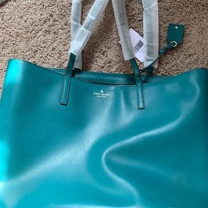 Teal Kate Spade purse NWT